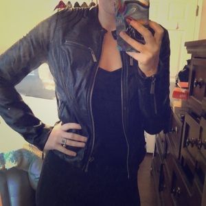 Leather jacket & denim jacket BUNDLE